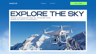 Business website templates - Start Up Landing Page (Clean)