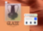 The online logo maker interface editing a logo for a ceramics studio. A panel titled 'Change logo icon' displays suggested vase symbols to easily customize the design.