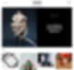 A Wix template for a blog site