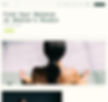 A Wix template for a health & wellness site
