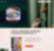 A Wix template for a restaurant site